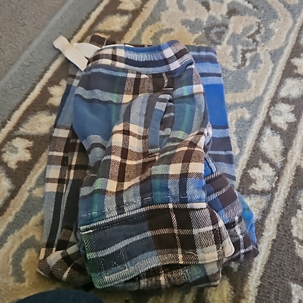 Boys size 7 flannel pajama bottoms